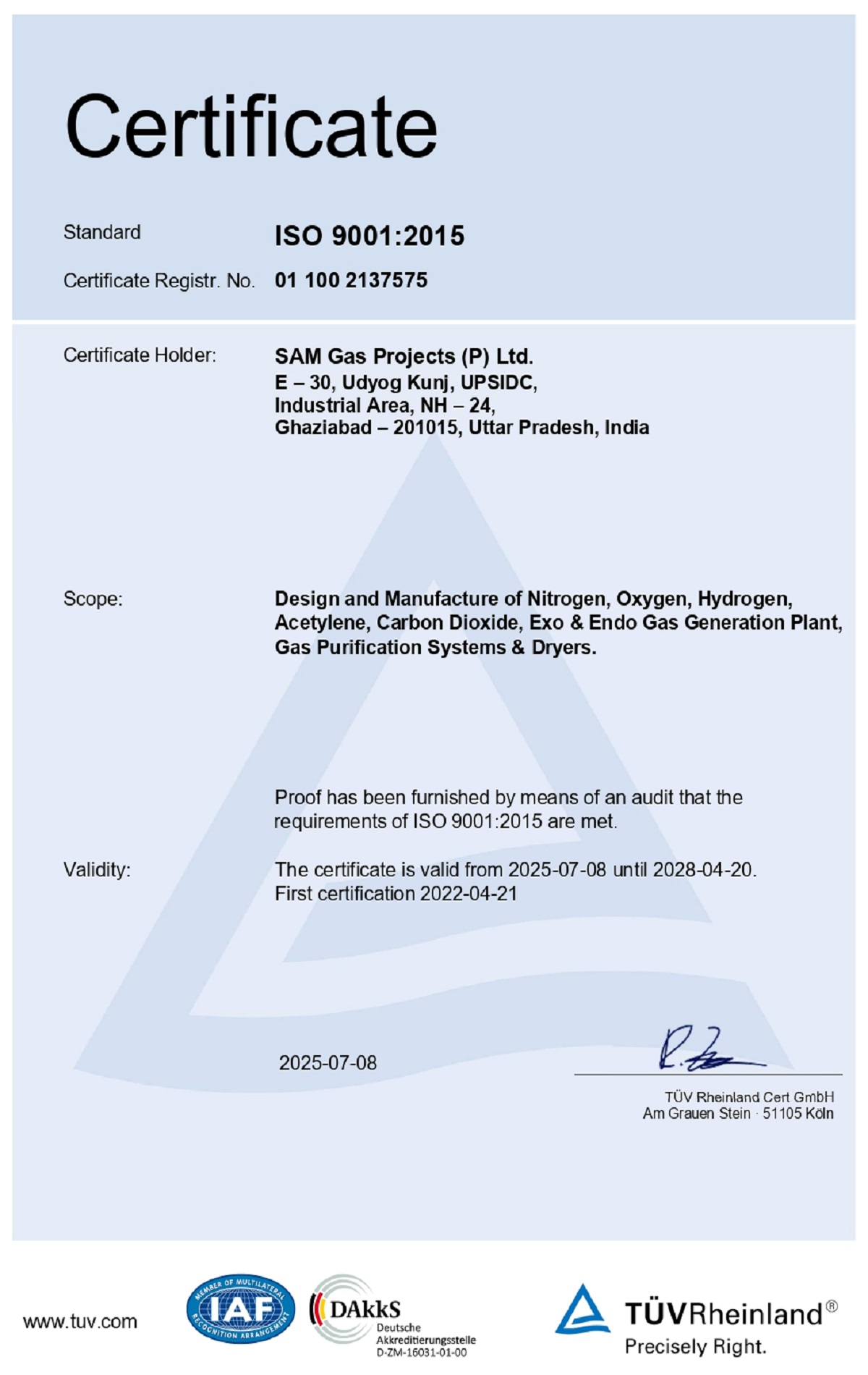 Certificate 4